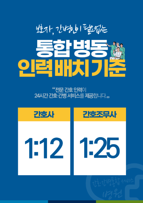 통합병동 인력배치기준